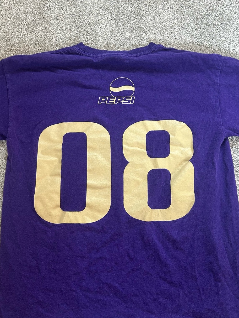 Kids Huskies Purple Graphic Tee - Picture 2 of 2